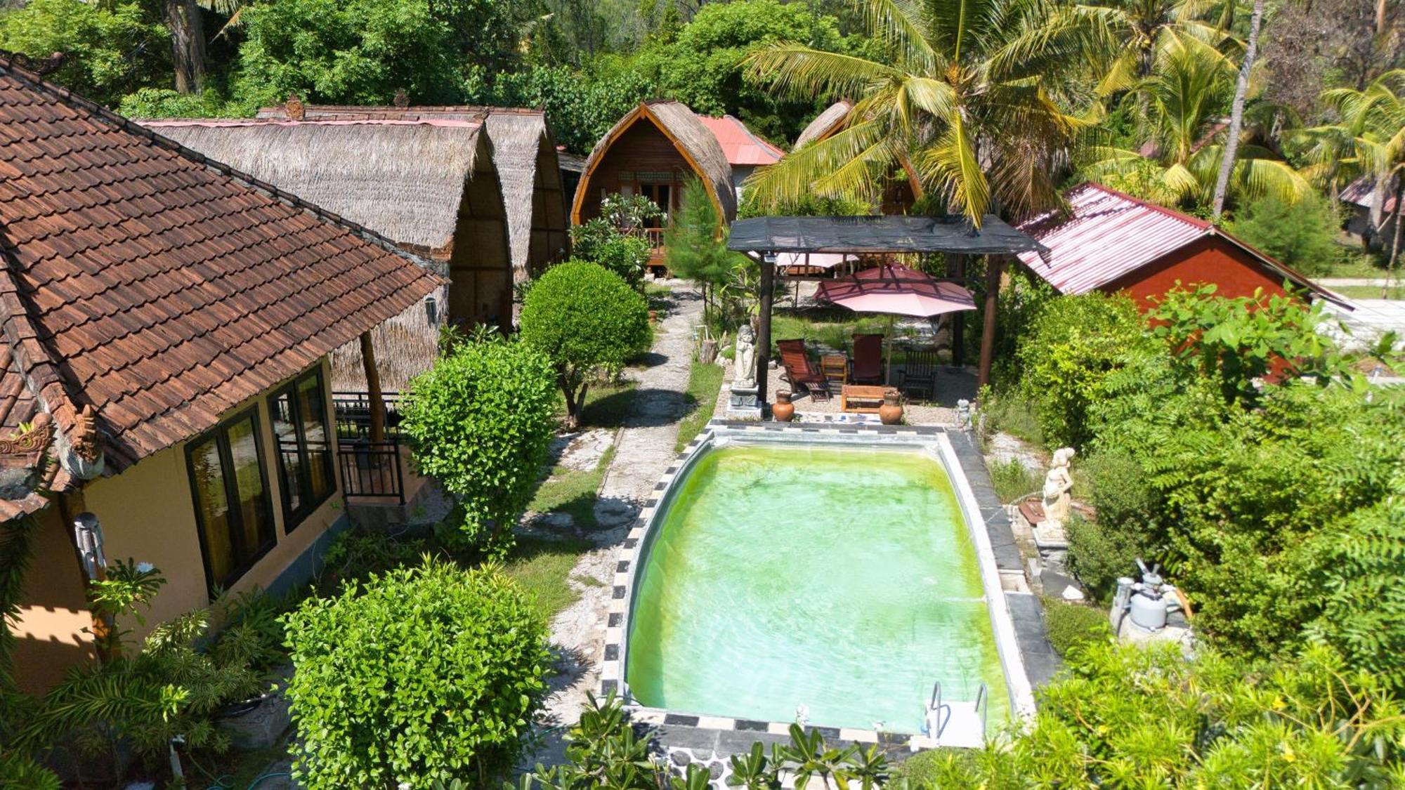 Bunga Bungalows Gili Meno Esterno foto