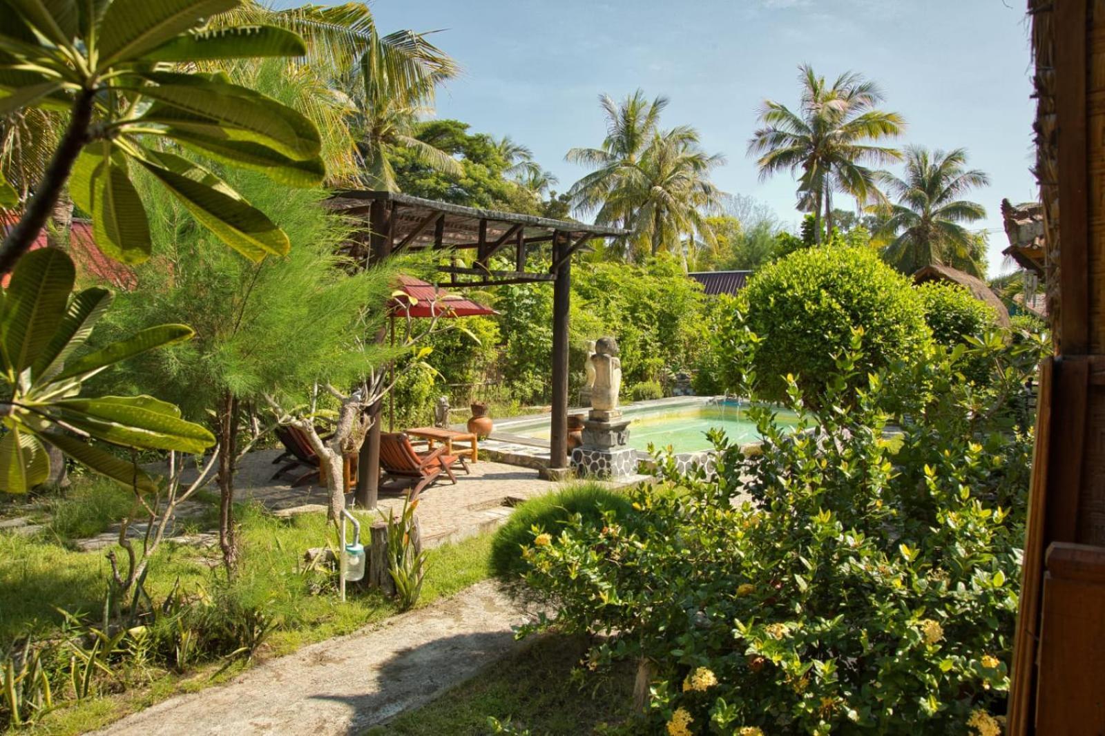 Bunga Bungalows Gili Meno Esterno foto