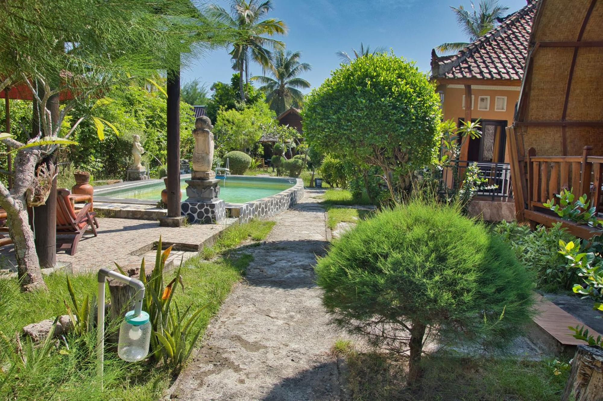 Bunga Bungalows Gili Meno Esterno foto